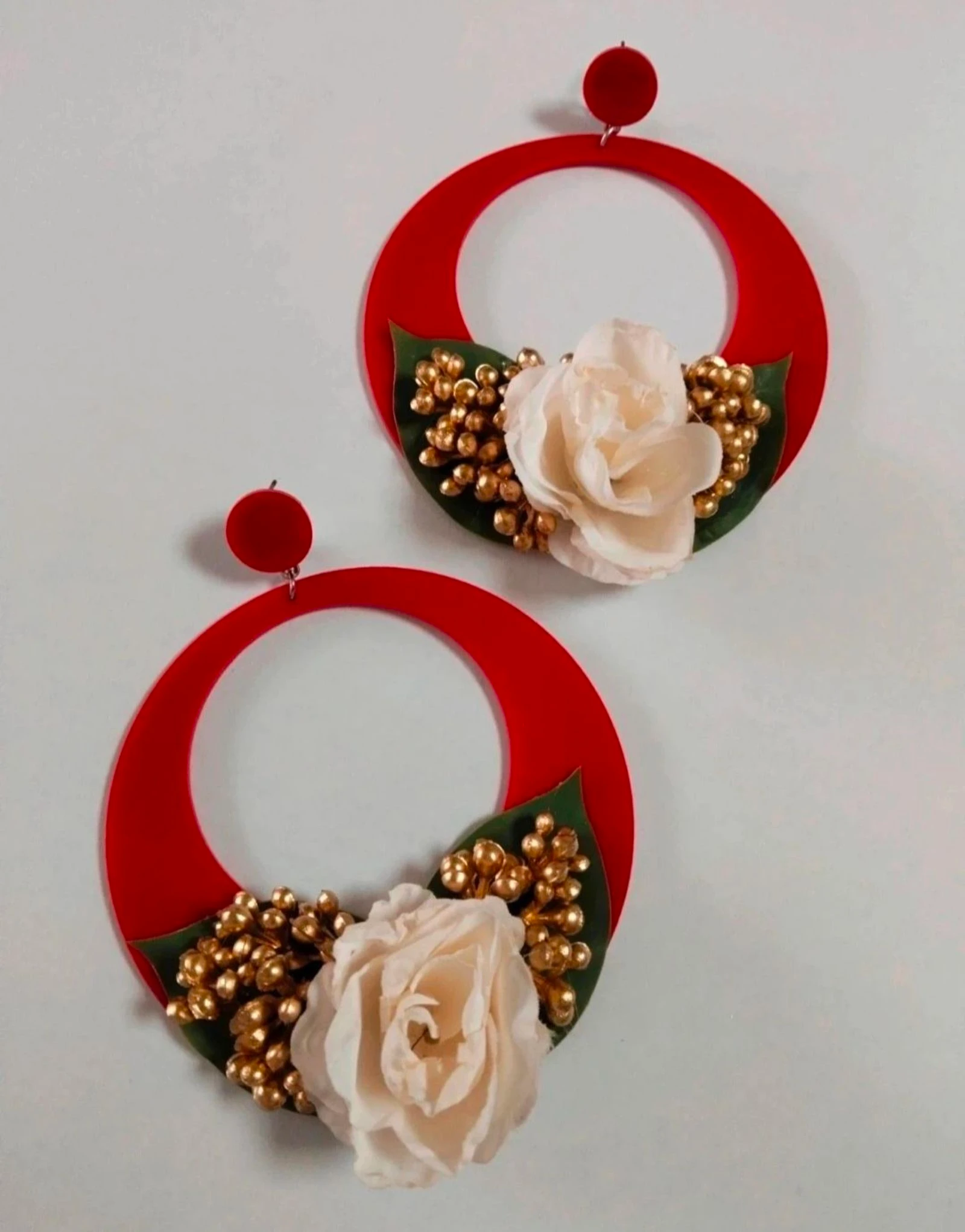 Pendientes artesanales de flamenca  – photo 6